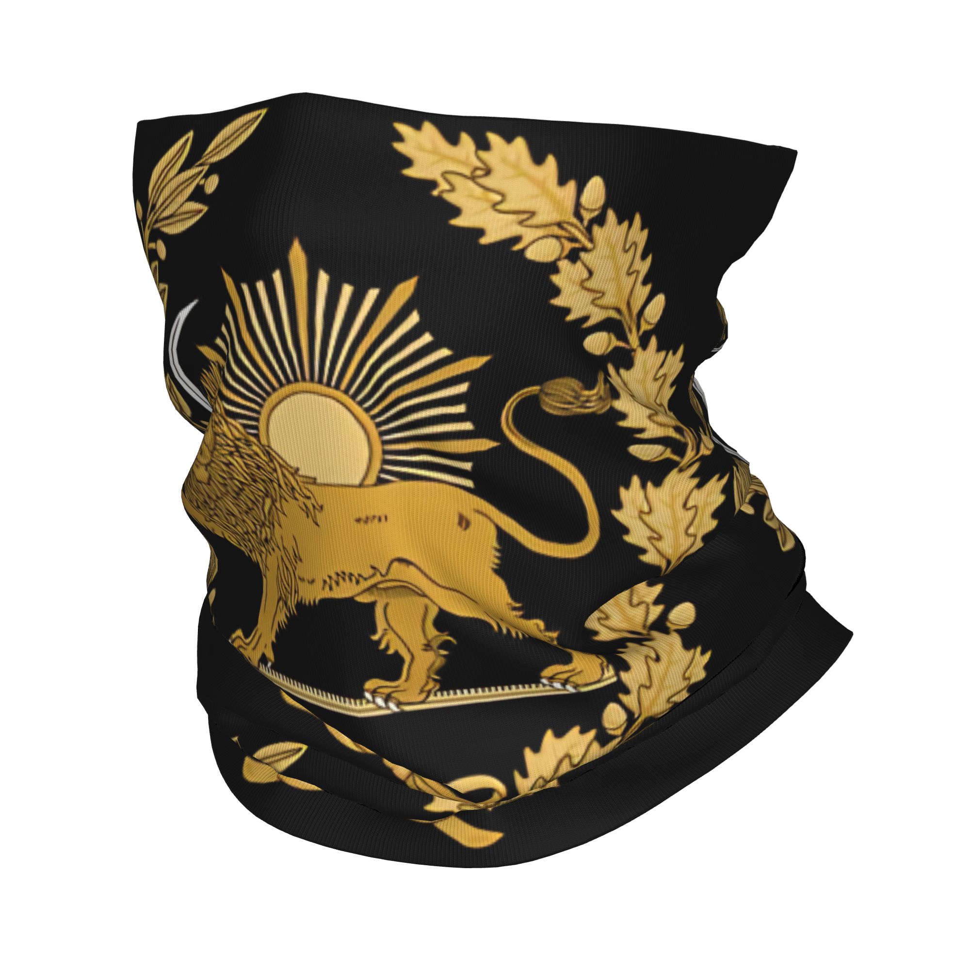 Balaclava Face Mask - Lion and Sun Emblem of Persia