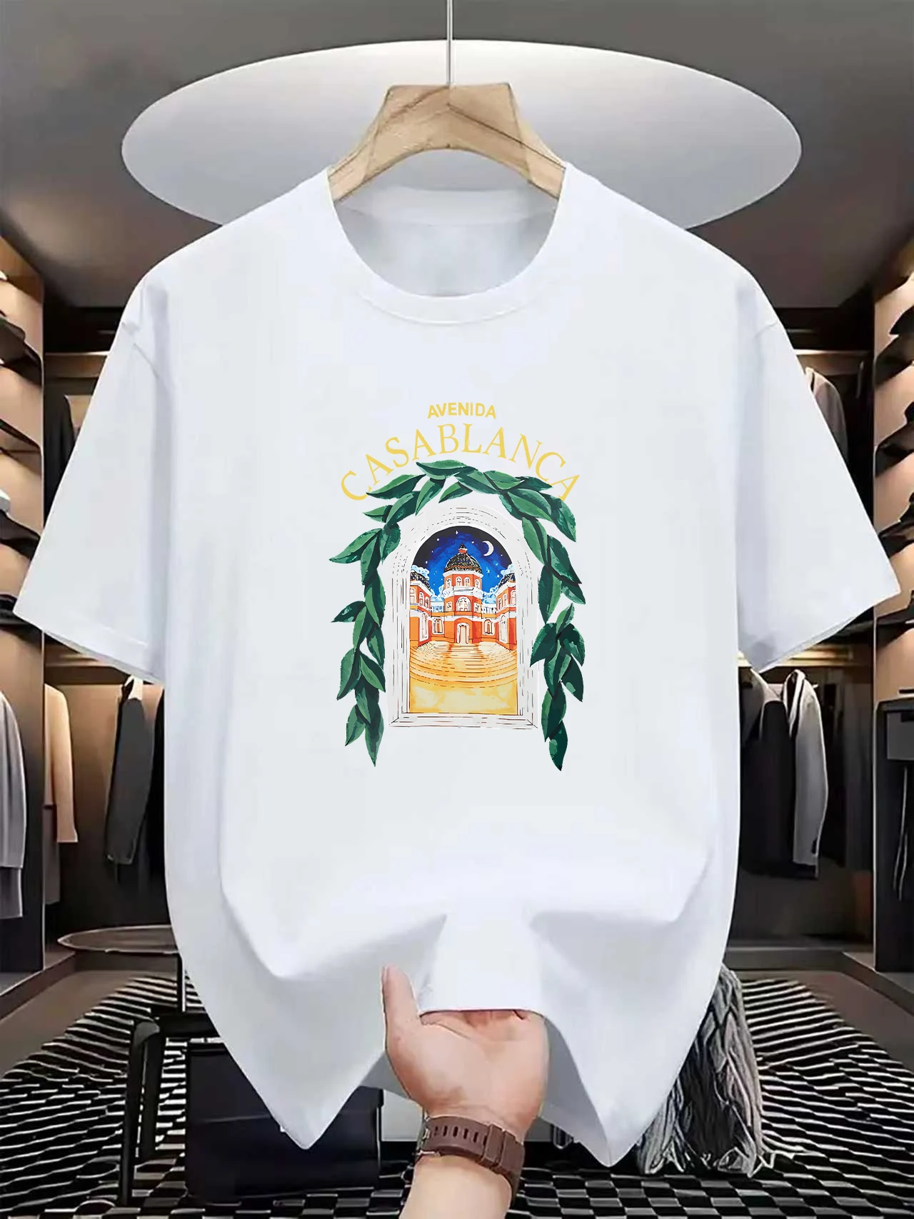 Street Fashion Theme - Newest Slim Fit Breathable Men's Printed