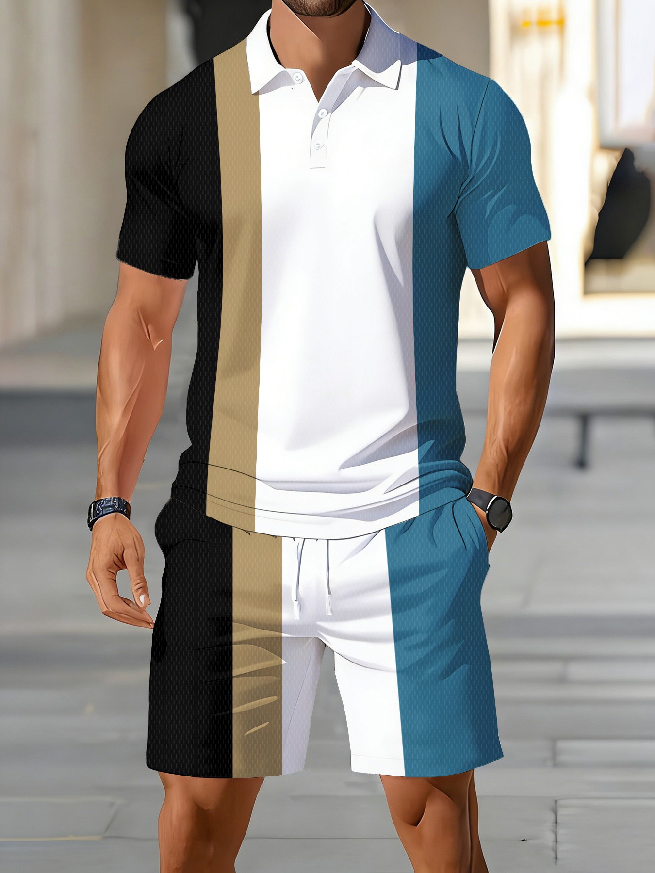 Street Fashion Summer 2026 - 2026 Summer New Men's Polo Shirt
