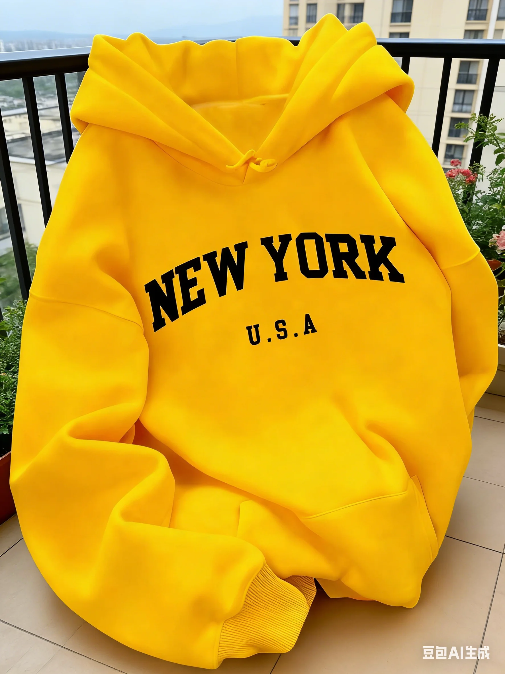 Street Fashion In New York - Hooded Sweat for Women Casual Cut