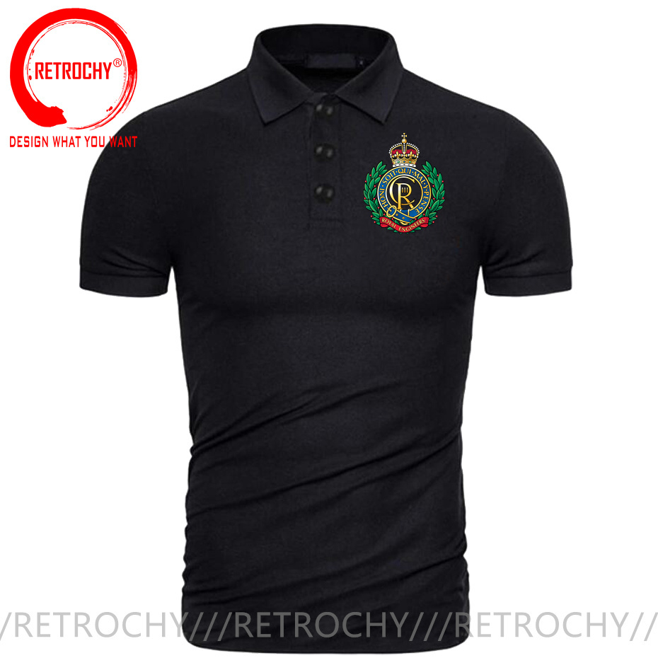 Street Fashion Uk - UK British Royal Engineer Corps Polo