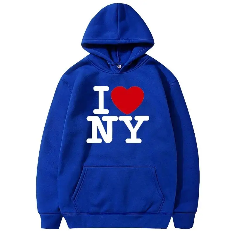 I Love New York Pritned Hoodie - đánh giá và giá Street Fashion In New York