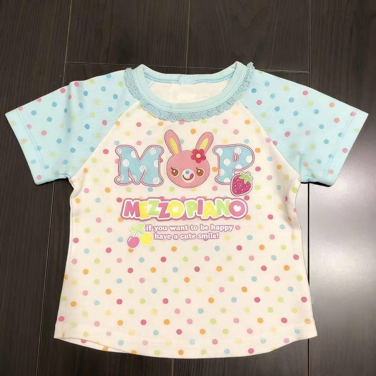 Vintage Kawaii Cute Short Slee - đánh giá và giá Street Fashion China Girl