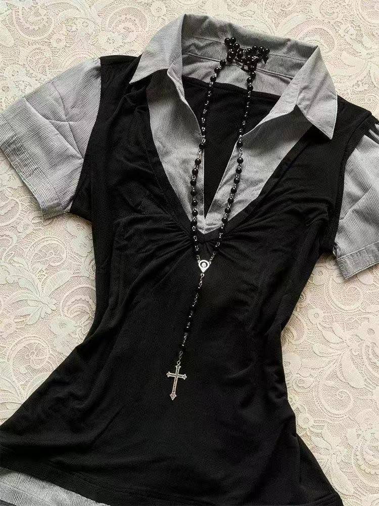 Fairy Grunge Aesthetic Tees Wo - đánh giá và giá Street Fashion In Japan