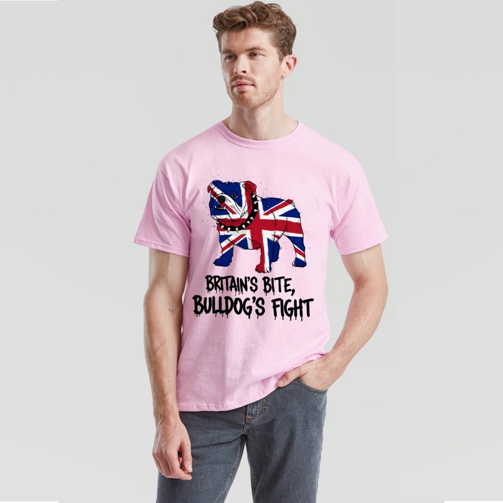 Union Jack Bulldog T-Shirt Bri - đánh giá và giá Street Fashion Uk