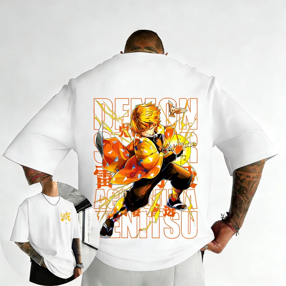 Plus Size Demon Slayer Summer  - đánh giá và giá Street Fashion In Japan