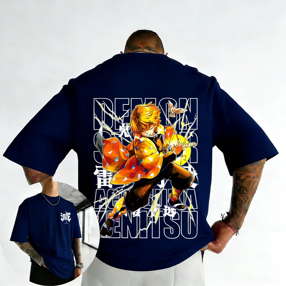 Plus Size Demon Slayer Summer  - đánh giá và giá Street Fashion In Japan