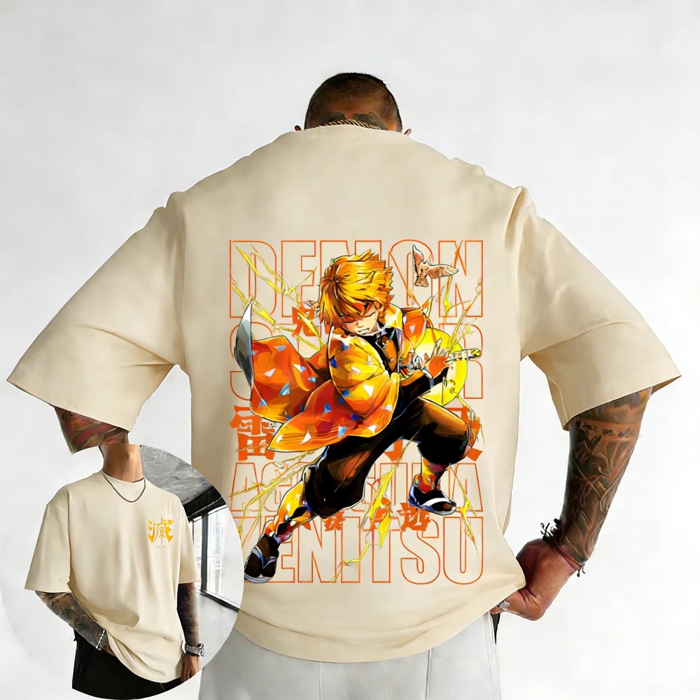 Plus Size Demon Slayer Summer  - đánh giá và giá Street Fashion In Japan