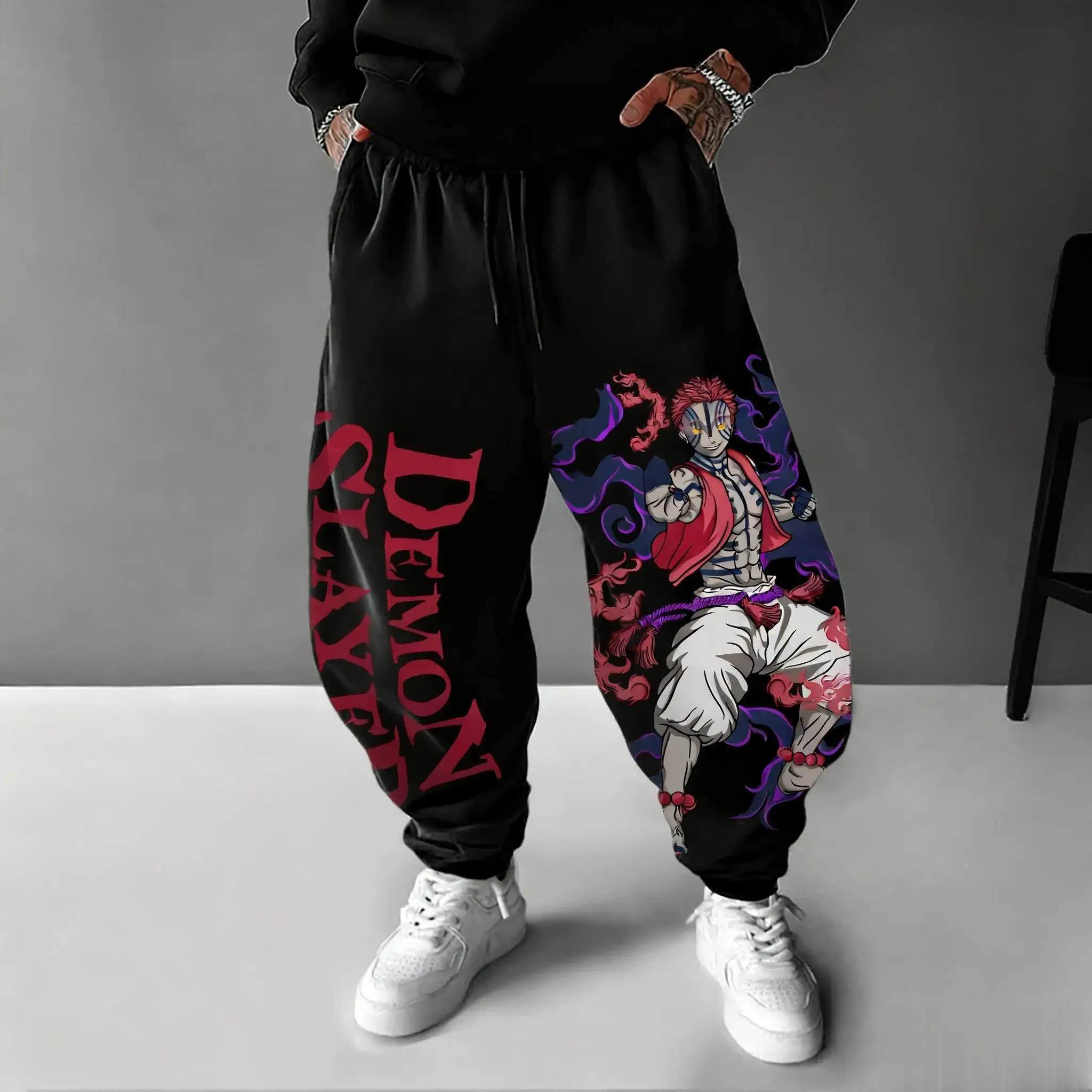 2026 Demon Slayer Akaza Anime  - đánh giá và giá Street Fashion In Japan