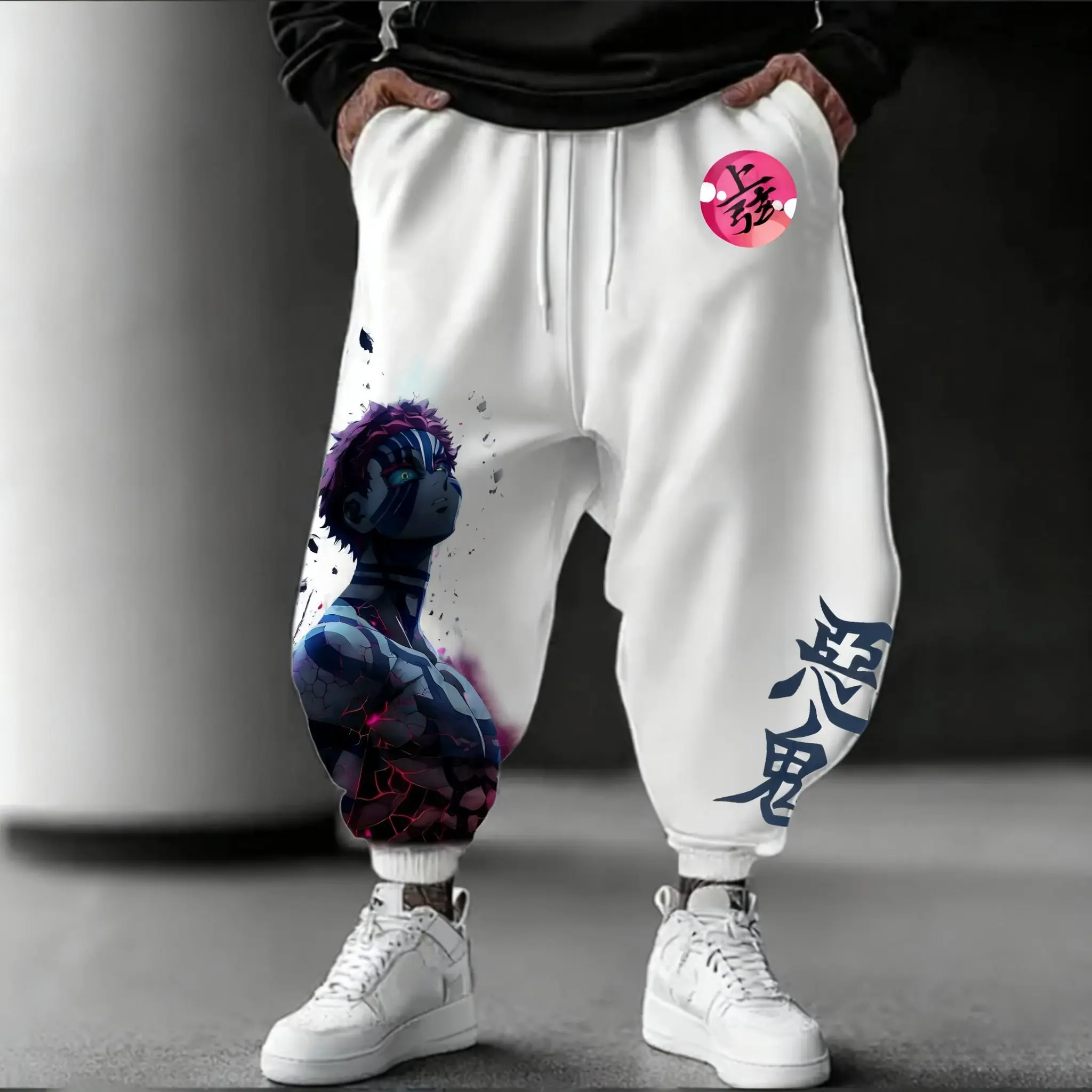 2026 Demon Slayer Akaza Anime  - đánh giá và giá Street Fashion In Japan