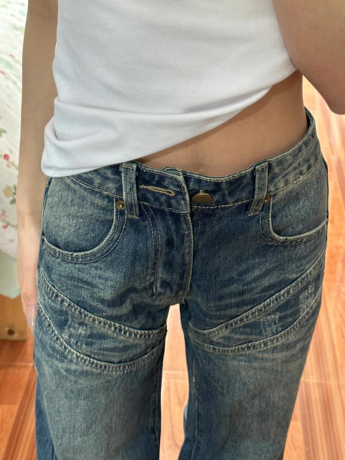 Girls Jeans Japanese Vintage C - đánh giá và giá Japanese Street Fashion Female