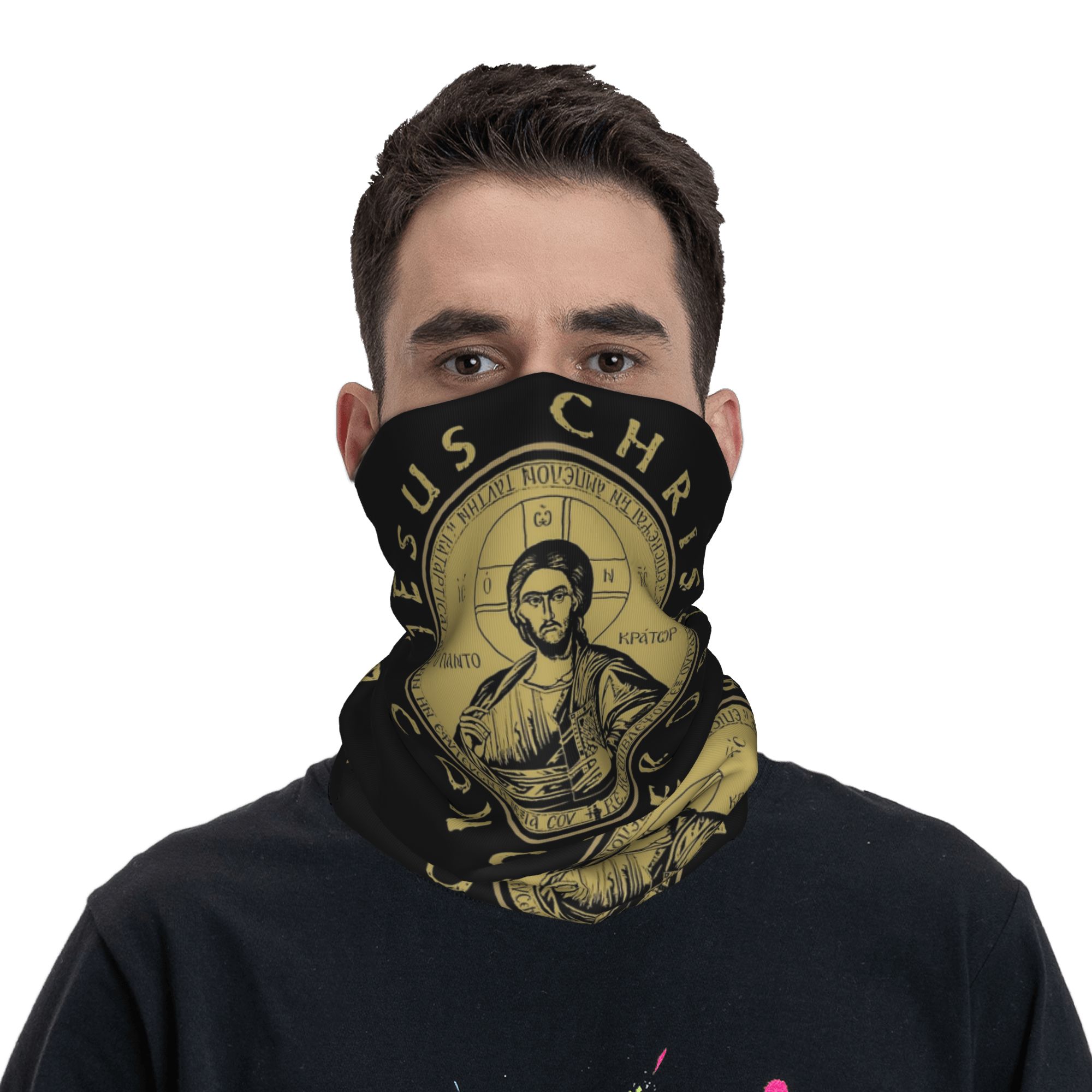 Jesus Christ Orthodox Bandana  - đánh giá và giá Balaclava Face Mask
