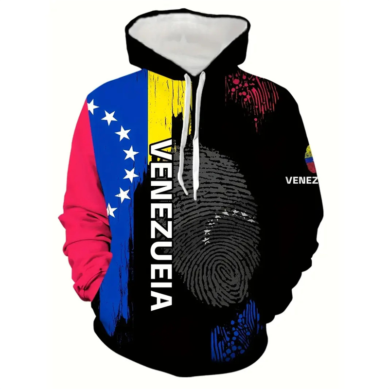 Colombian Venezuela Flag Hoodi - đánh giá và giá Street Fashion Brazil