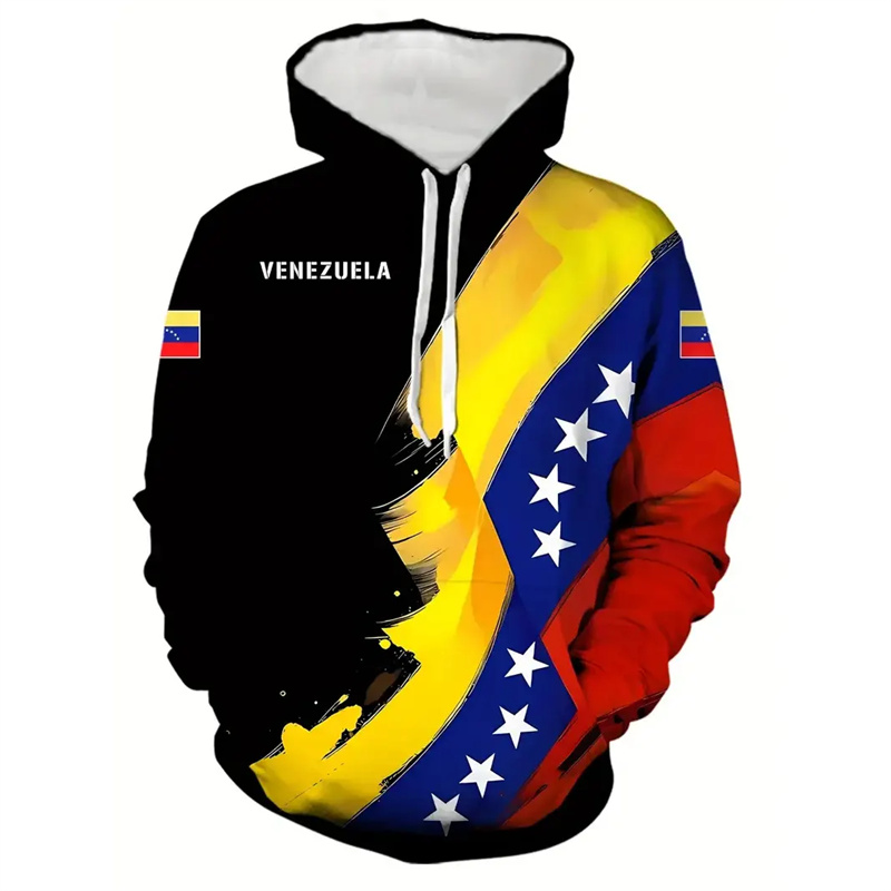 Colombian Venezuela Flag Hoodi - đánh giá và giá Street Fashion Brazil