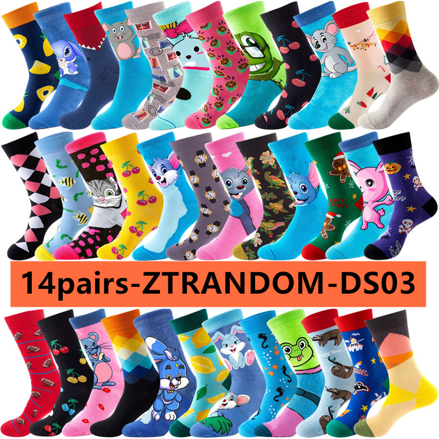 14pairs Anime Casual Crew Sock - đánh giá và giá Street Fashion Hip Hop