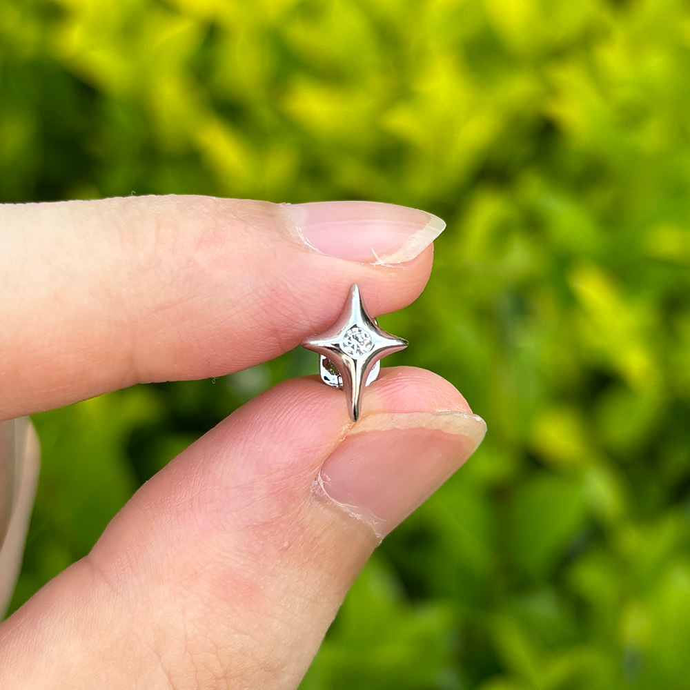 Fashionable Four-Pointed Star  - đánh giá và giá Street Fashion Hip Hop