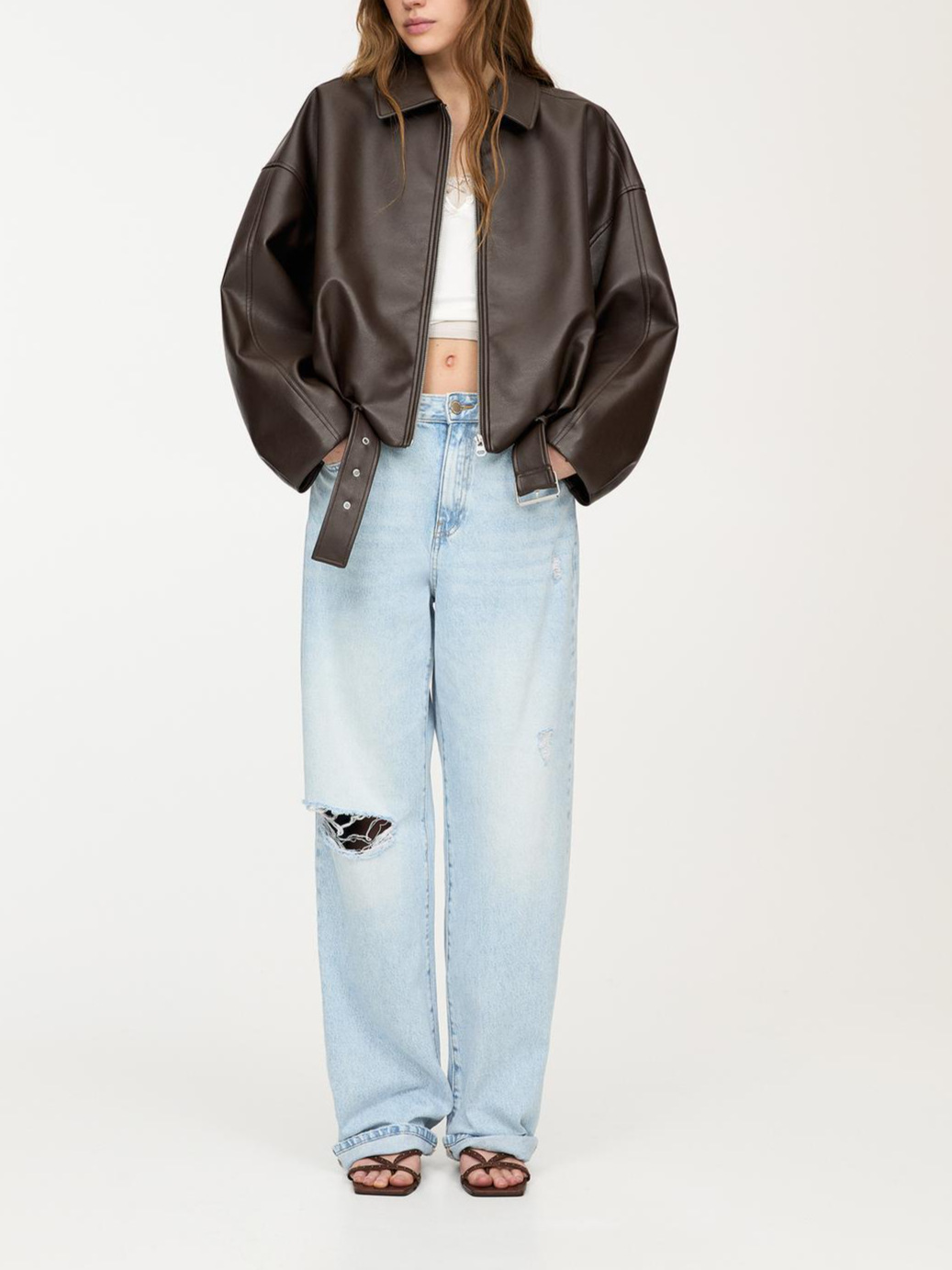 GG Fashion Leather Jacket Wome - đánh giá và giá Street Fashion Co