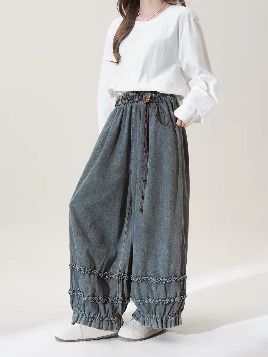 Japanese Retro Solid Color Loo - đánh giá và giá Japanese Street Fashion Female
