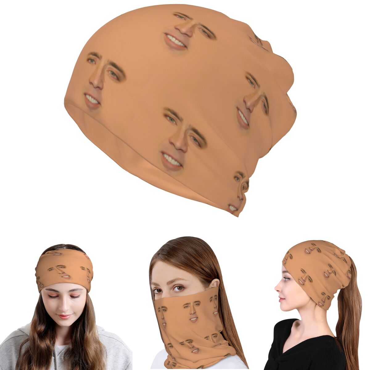 Nicolas Cage Full Face Bandana - đánh giá và giá Balaclava Face Mask