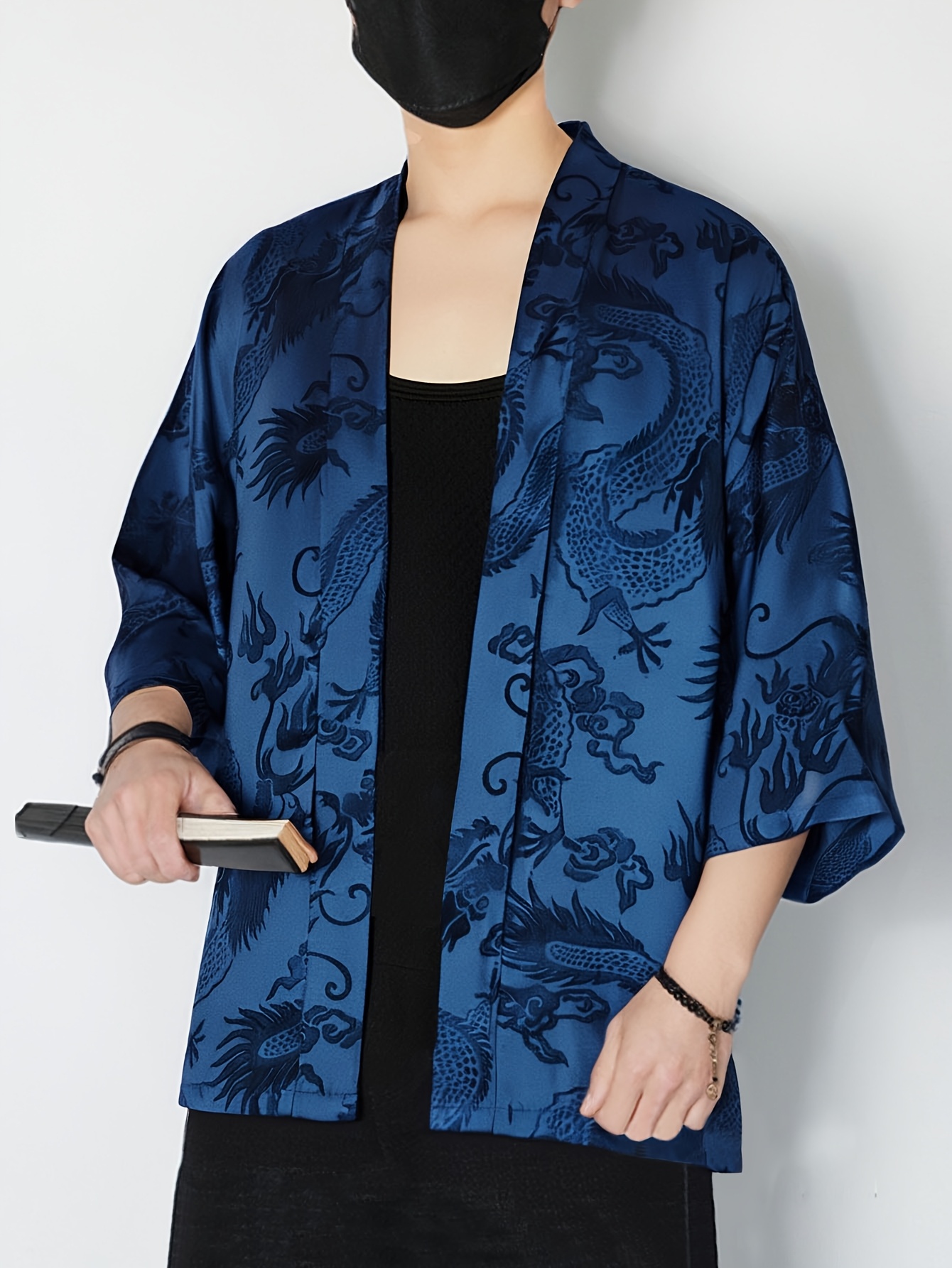 2026 Summer Men's Kimono 3D Pr - đánh giá và giá Street Fashion Summer 2026