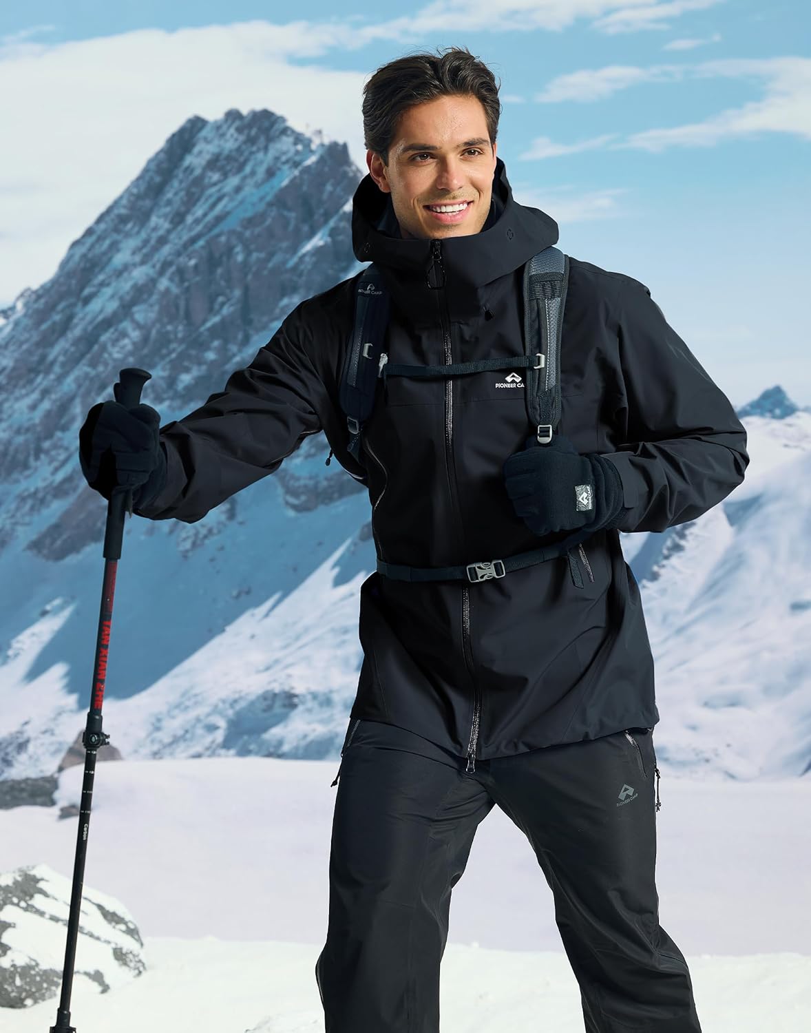 Pioneer Camp Men’s Waterproof  - đánh giá và giá Windbreak Shell Jacket