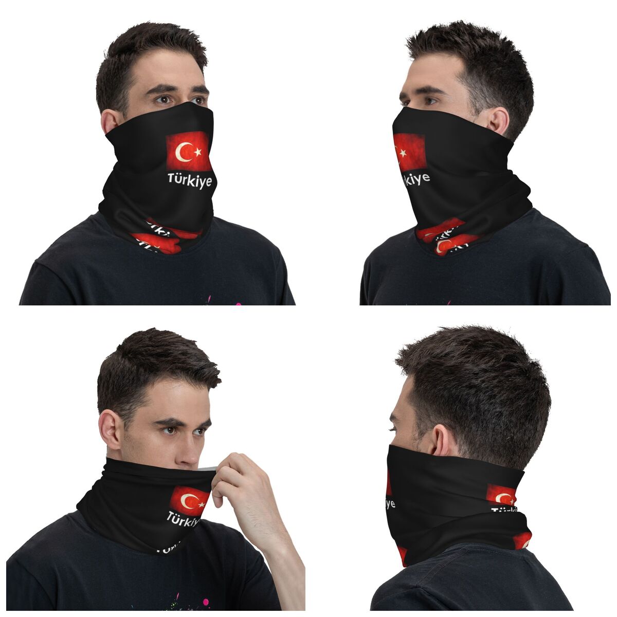 Turkiye Turkey Flag Gift Desig - đánh giá và giá Balaclava Face Mask