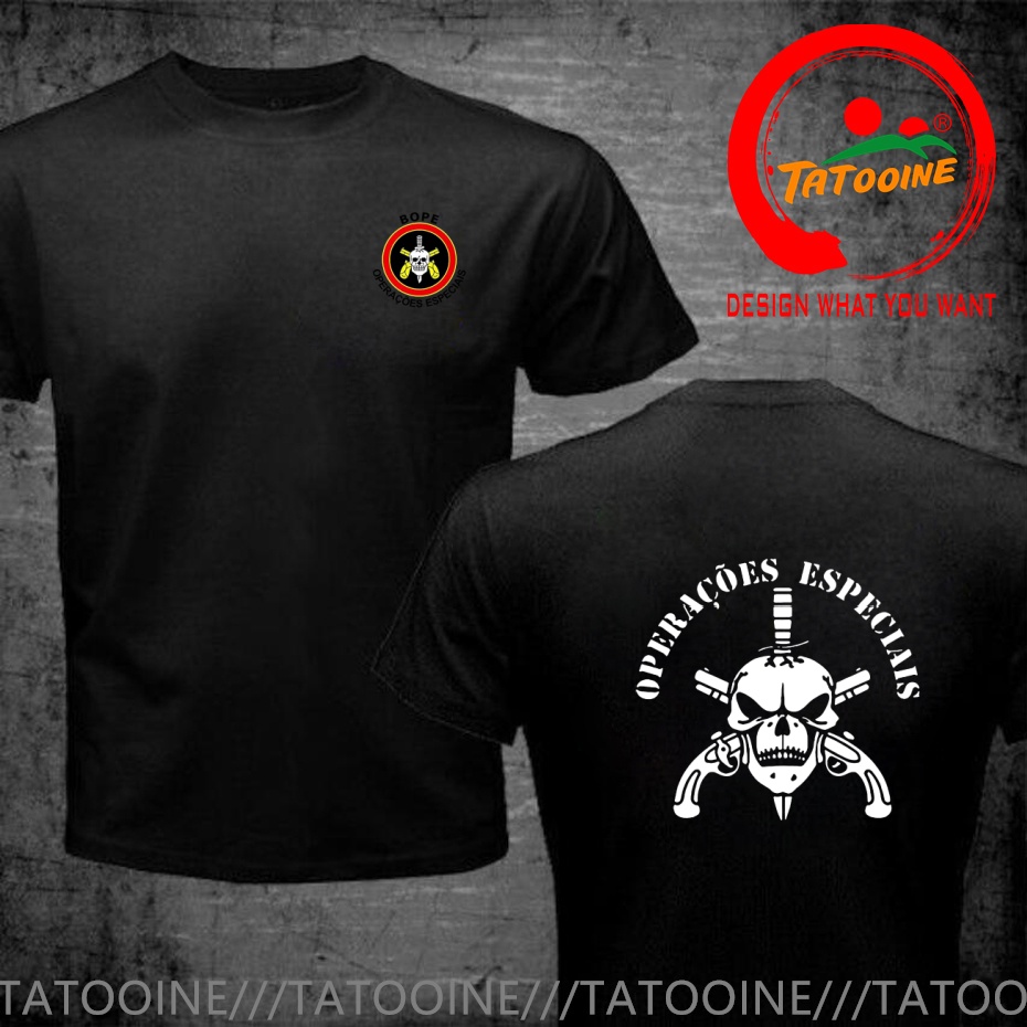 Funny Design BOPE Elite Death  - đánh giá và giá Street Fashion Brazil