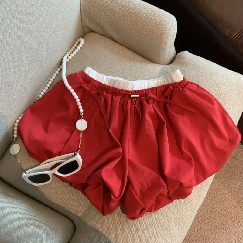 High Waist Solid Bud Shorts Lo - đánh giá và giá Japanese Street Fashion Female