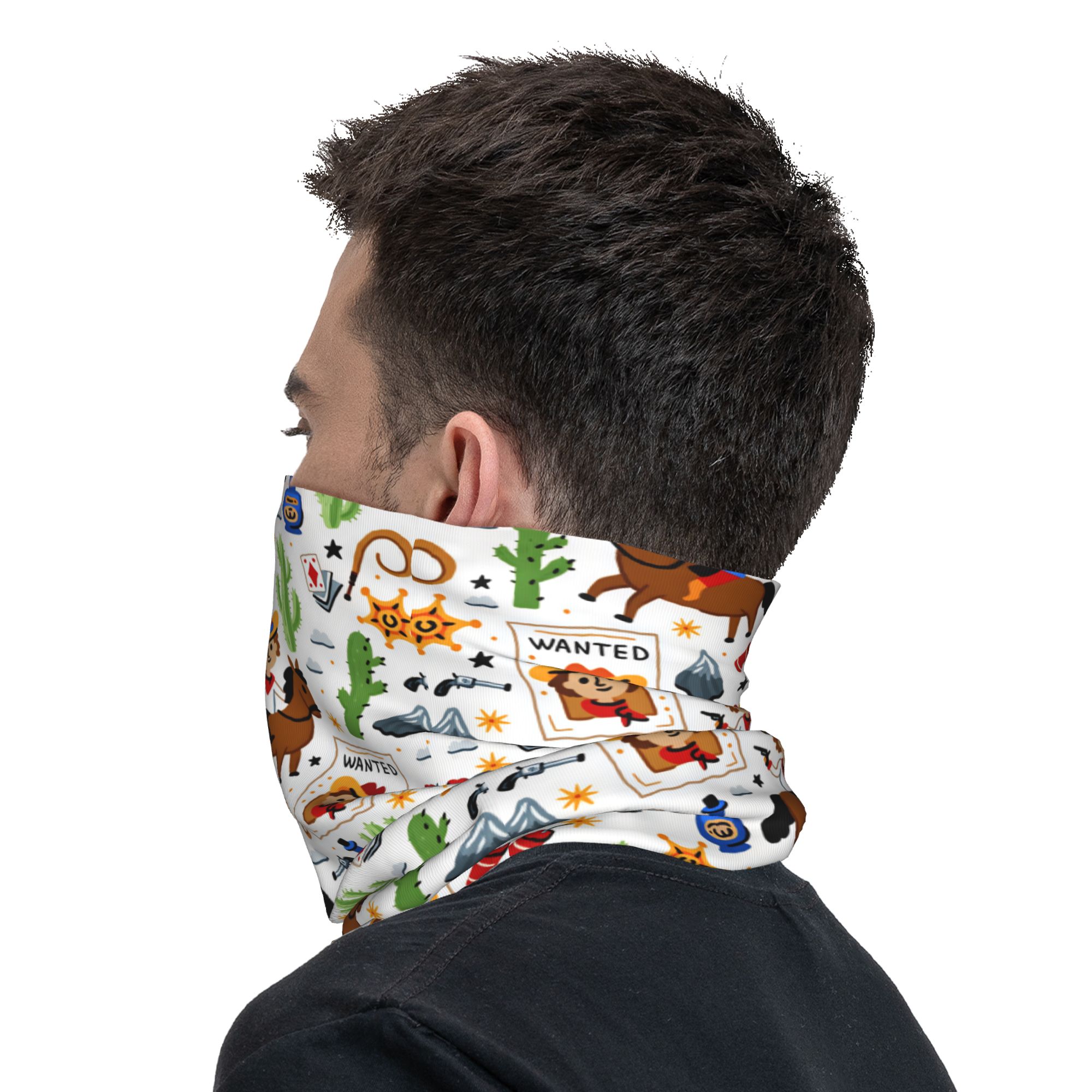 Cartoon Kids Western Cowboy Ba - đánh giá và giá Balaclava Face Mask