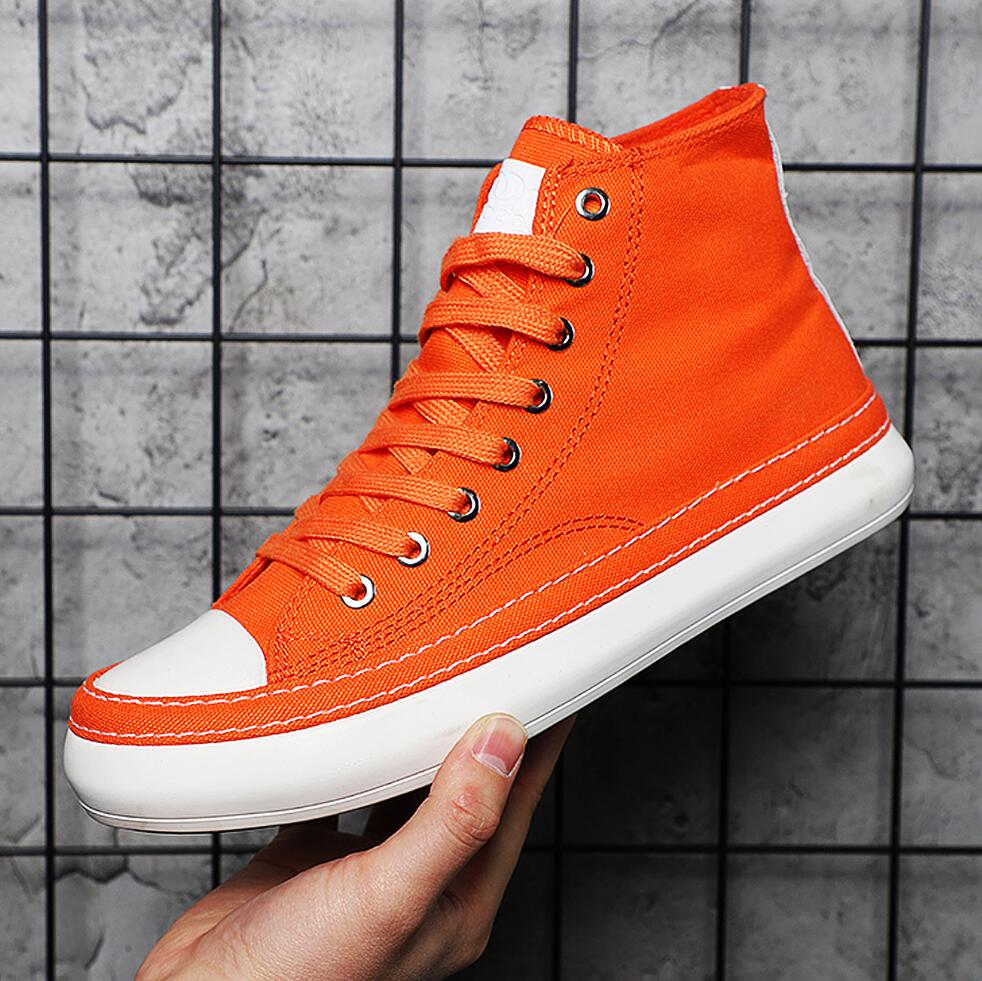 Men's High Top Canvas Shoes Ca - đánh giá và giá Street Fashion Brand