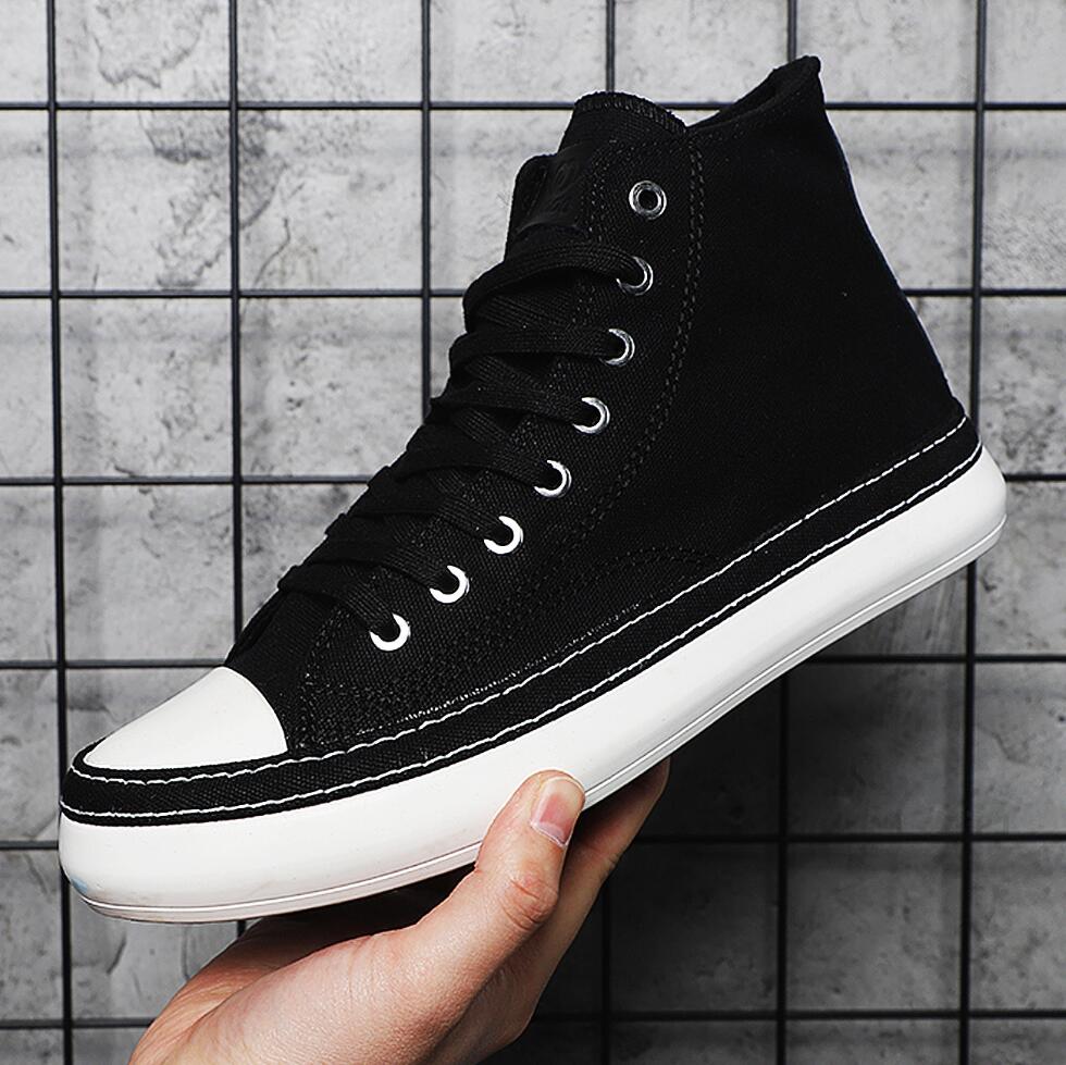 Men's High Top Canvas Shoes Ca - đánh giá và giá Street Fashion Brand