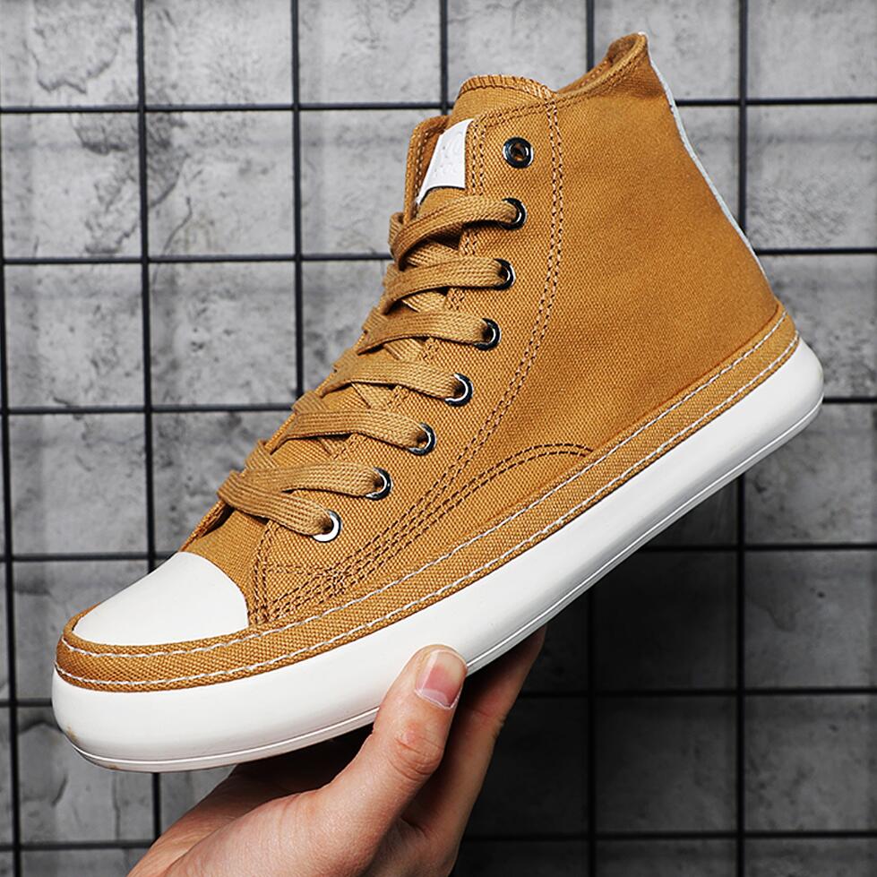 Men's High Top Canvas Shoes Ca - đánh giá và giá Street Fashion Brand