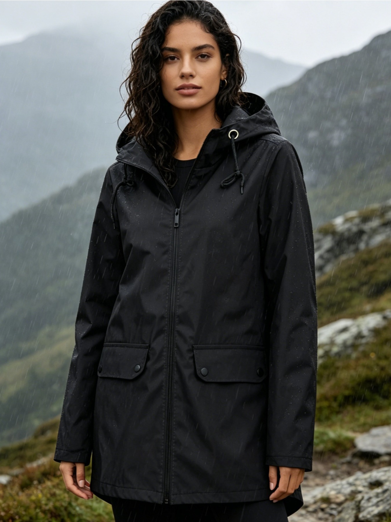 Lightweight Waterproof Rain Sh - đánh giá và giá Windbreak Shell Jacket