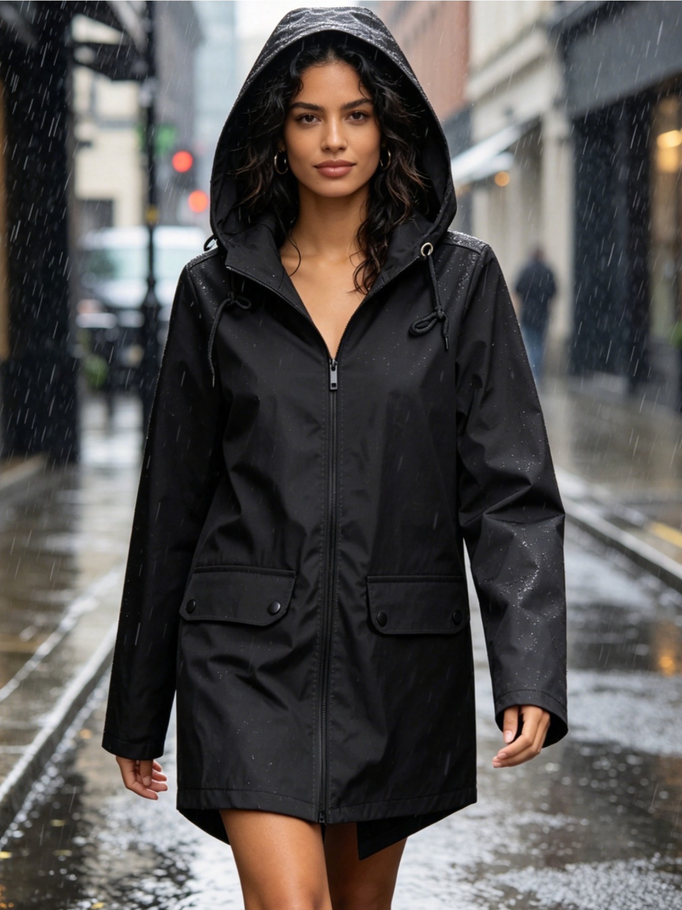 Lightweight Waterproof Rain Sh - đánh giá và giá Windbreak Shell Jacket