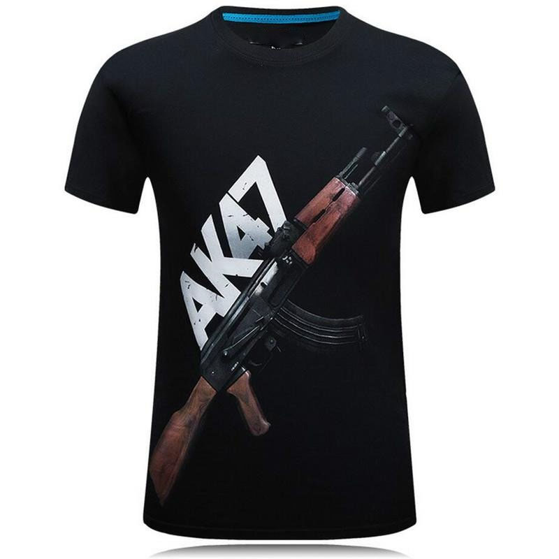 Tough Guy Style 3D Print T-shi - đánh giá và giá Street Fashion Guys