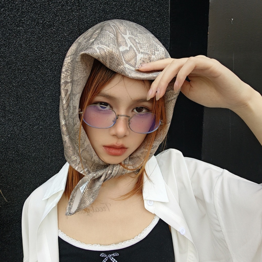 Headwear Y2K Snake Print Hair  - đánh giá và giá Street Fashion Hip Hop