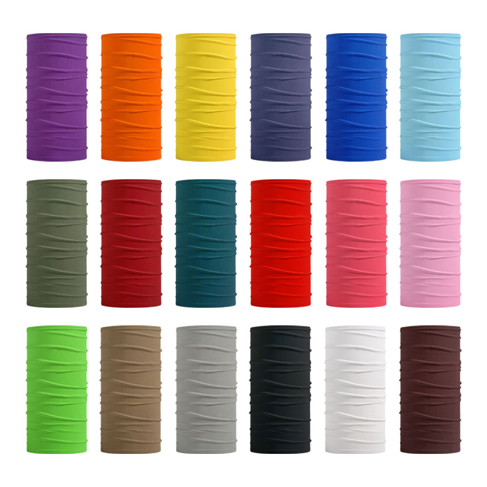 Seamless Solid Color Bandanas  - đánh giá và giá Balaclava Face Mask