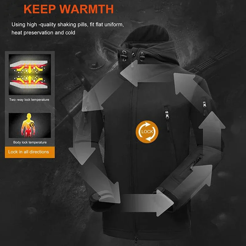 5XL 12 Colors Outdoor Fans Win - đánh giá và giá Windbreak Shell Jacket