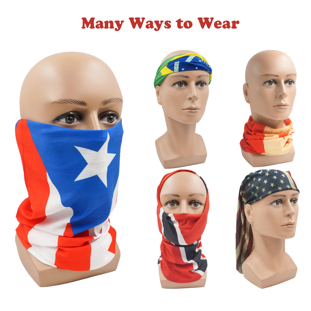 Nigeria Flag Bandanna Women Ne - đánh giá và giá Balaclava Face Mask