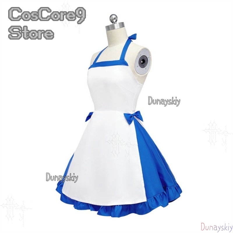 Blue Character Dress Zeno Summ - đánh giá và giá Japanese Street Fashion Female