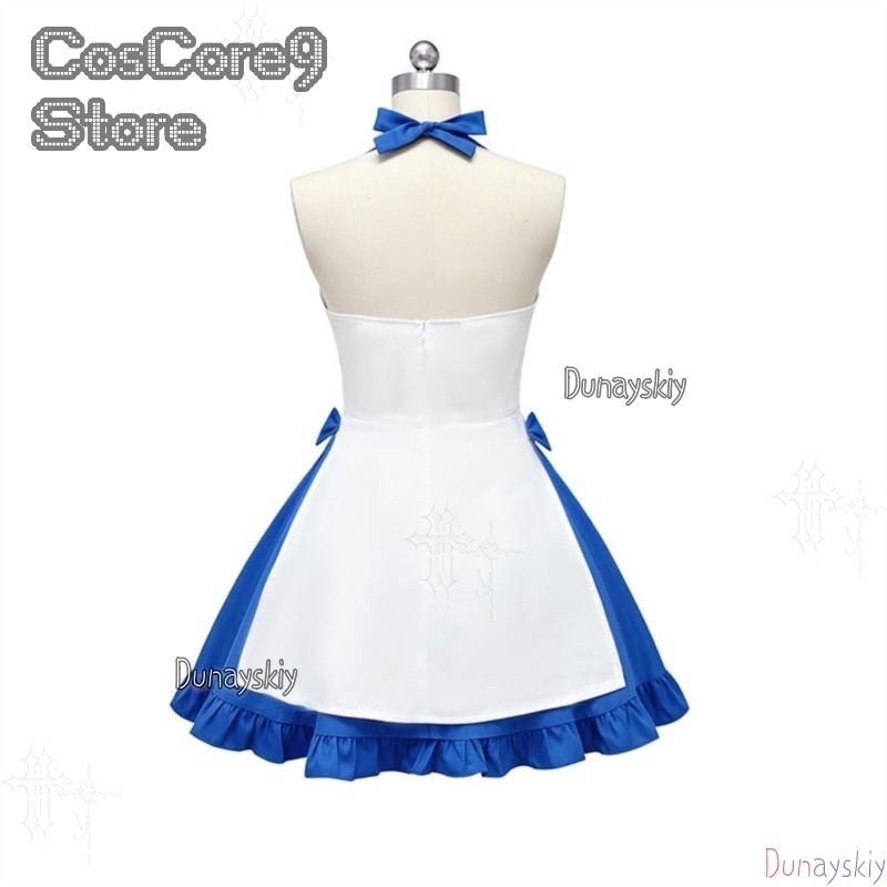 Blue Character Dress Zeno Summ - đánh giá và giá Japanese Street Fashion Female