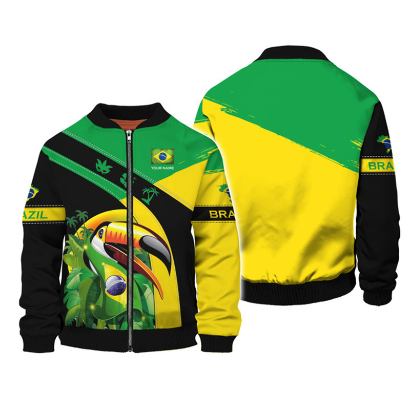 Fashion Brazil National Emblem - đánh giá và giá Street Fashion Brazil
