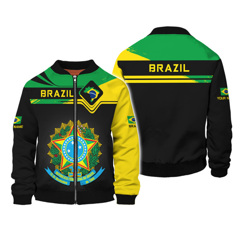 Fashion Brazil National Emblem - đánh giá và giá Street Fashion Brazil