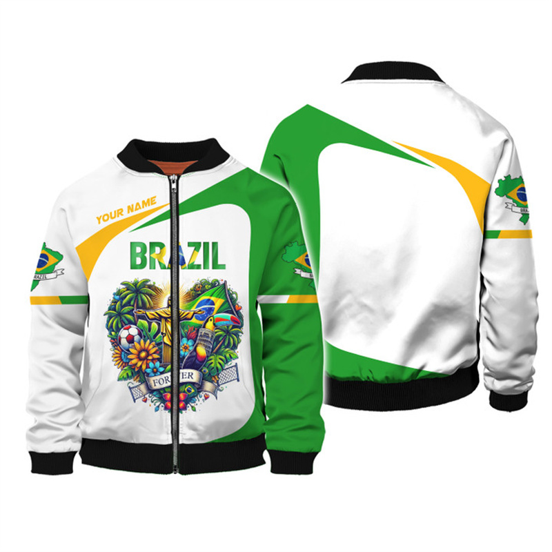 Fashion Brazil National Emblem - đánh giá và giá Street Fashion Brazil