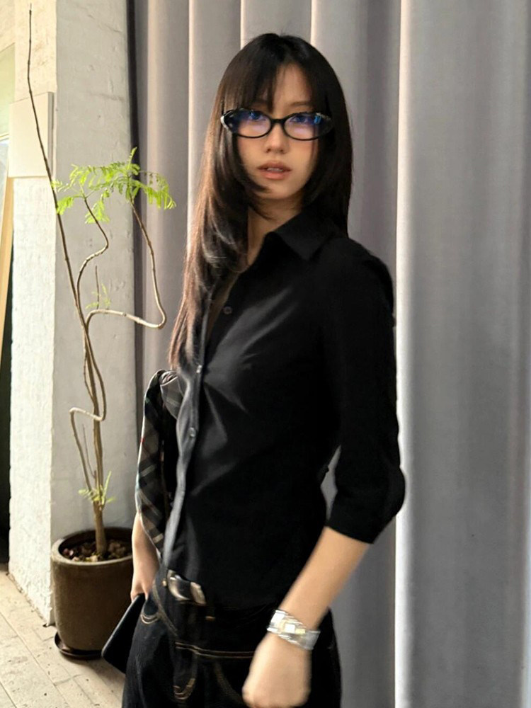 Genayooa Vintage Casual Shirt  - đánh giá và giá Street Fashion In Japan