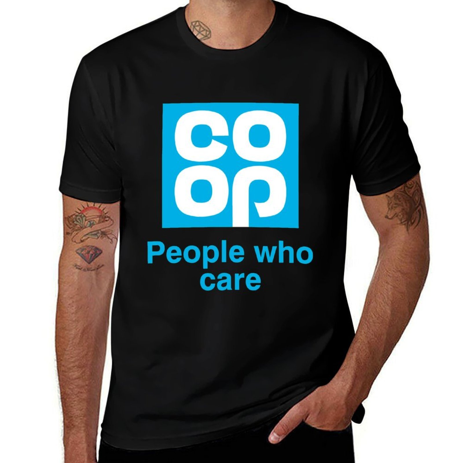 Co-op people who care T-Shirt  - đánh giá và giá Street Fashion Co
