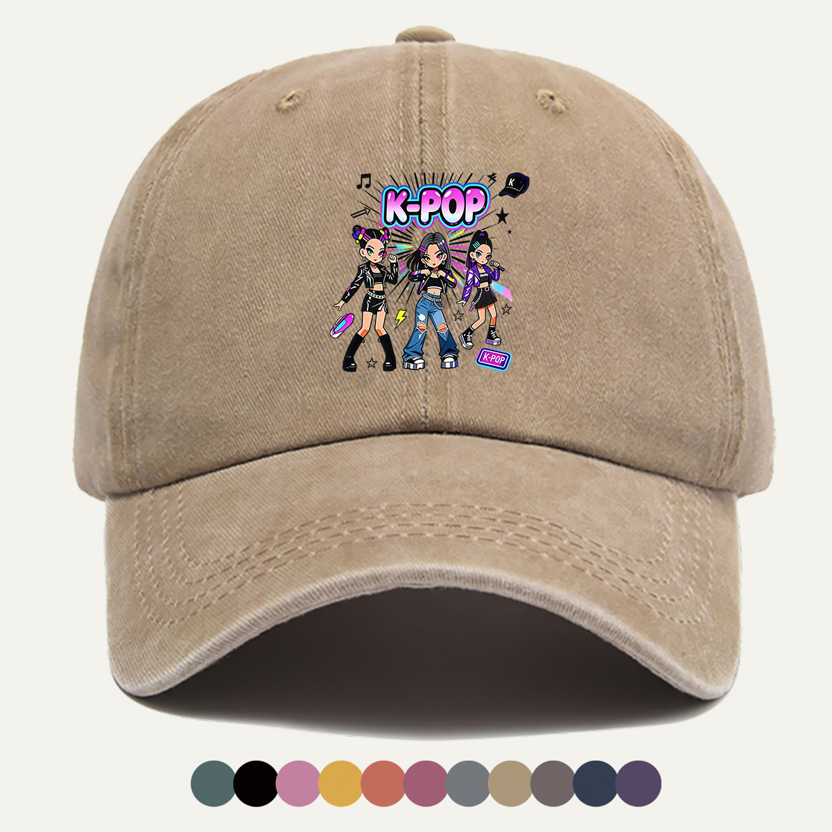 1pc K-POP Trendy Group Printed - đánh giá và giá Street Fashion Co