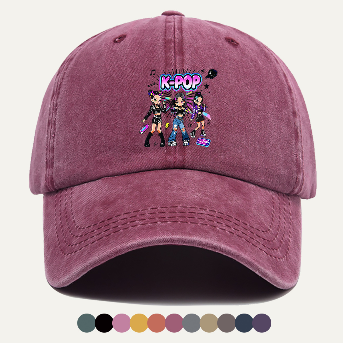 1pc K-POP Trendy Group Printed - đánh giá và giá Street Fashion Co