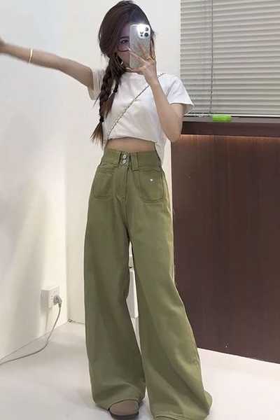 Girls Jeans Japanese Vintage C - đánh giá và giá Japanese Street Fashion Female