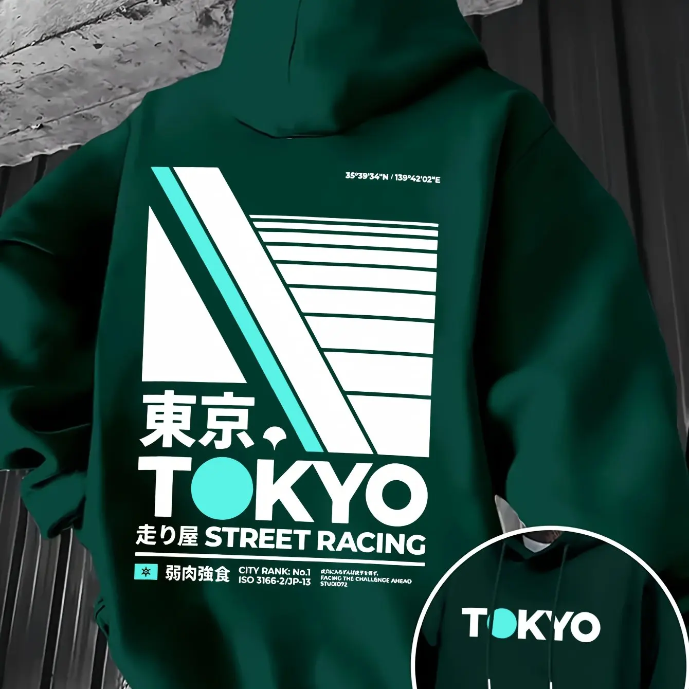 Retro JDM Tokyo Racing Double  - đánh giá và giá Street Fashion Guys